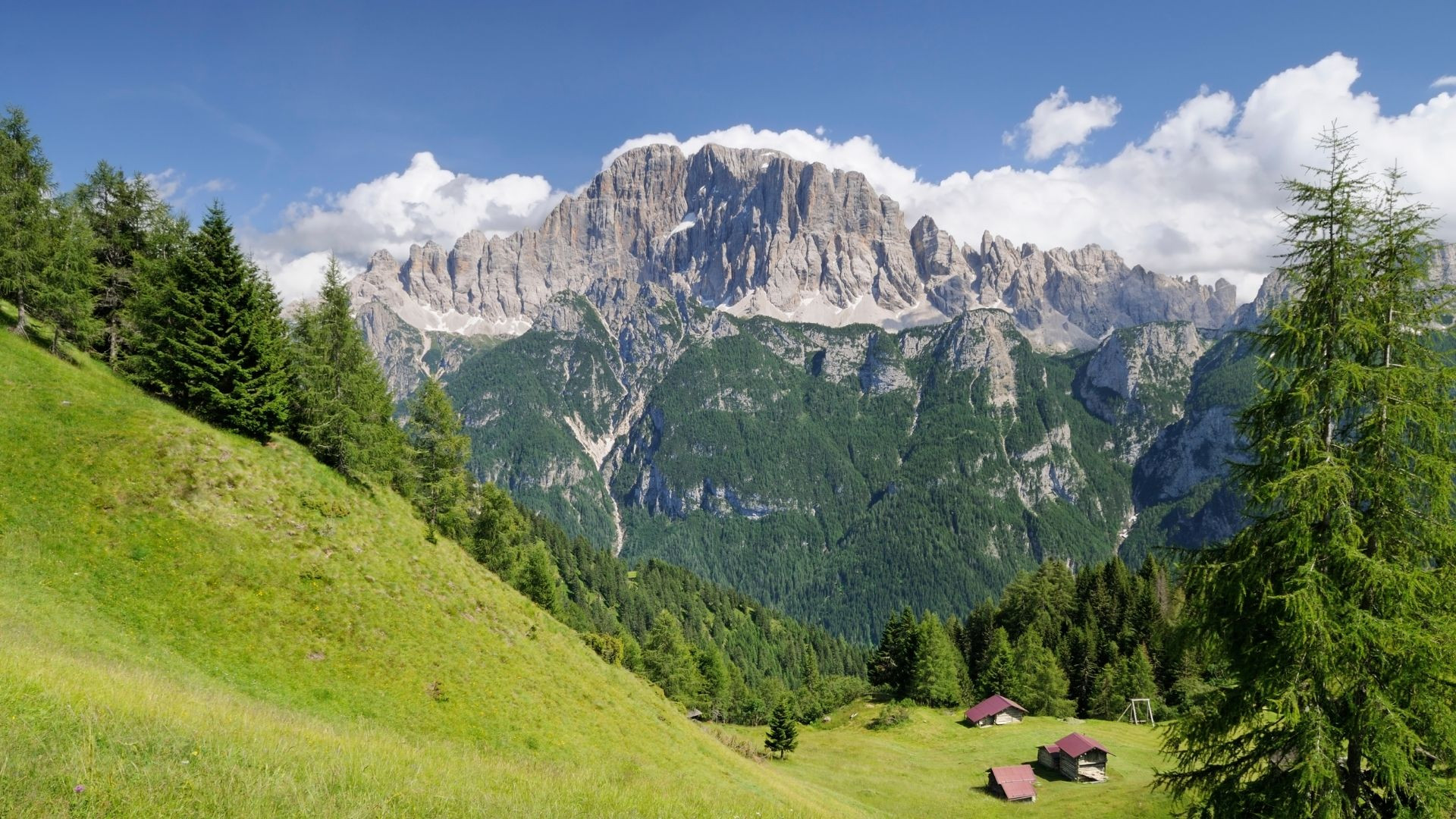 La Civetta most beautiful landscapes of the Dolomites