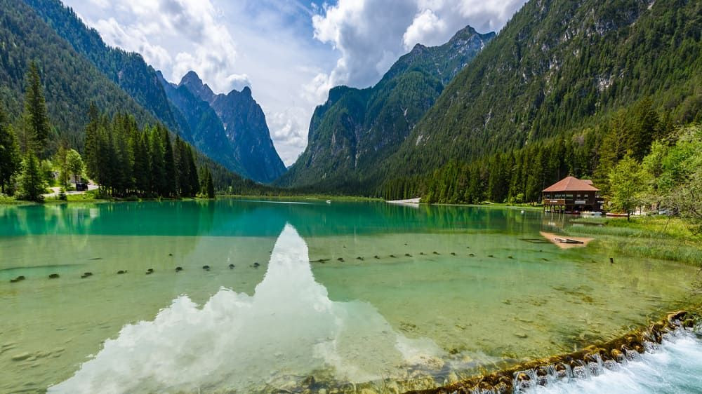 Lake Dobbiaco Dolomites Italie - Dolomites - Germany