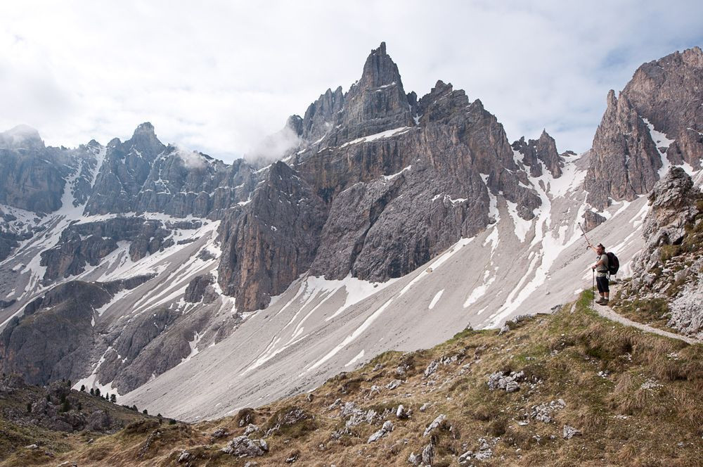 The Piz Duleda (2909 m) near the Roa pass