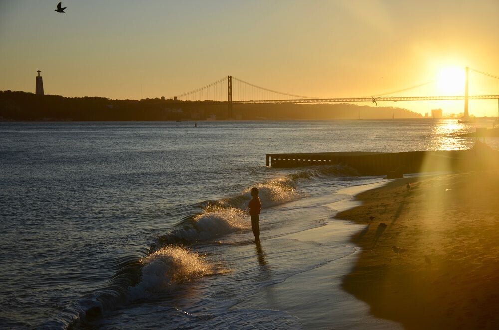 The Tagus in Lisbon