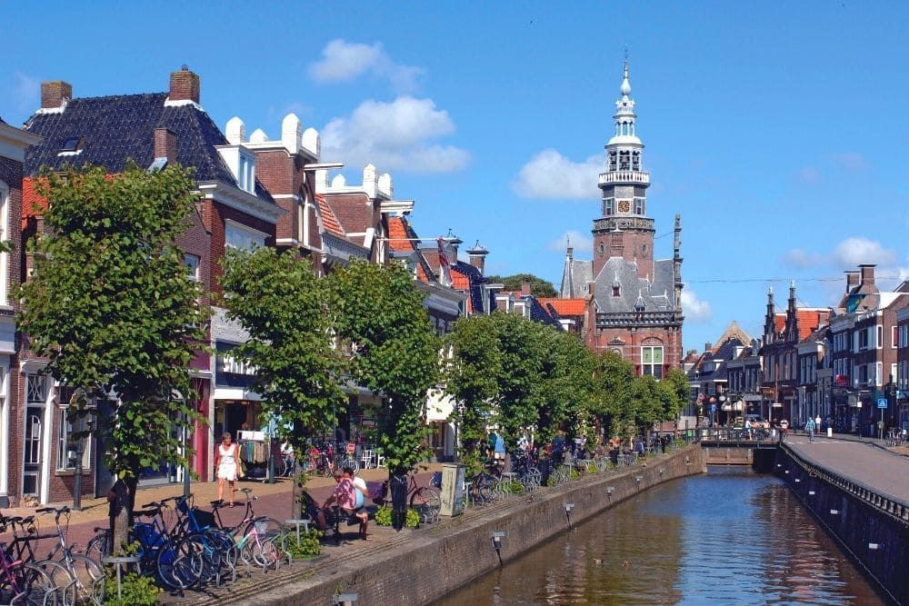 The Frisian Islands in the Netherlands