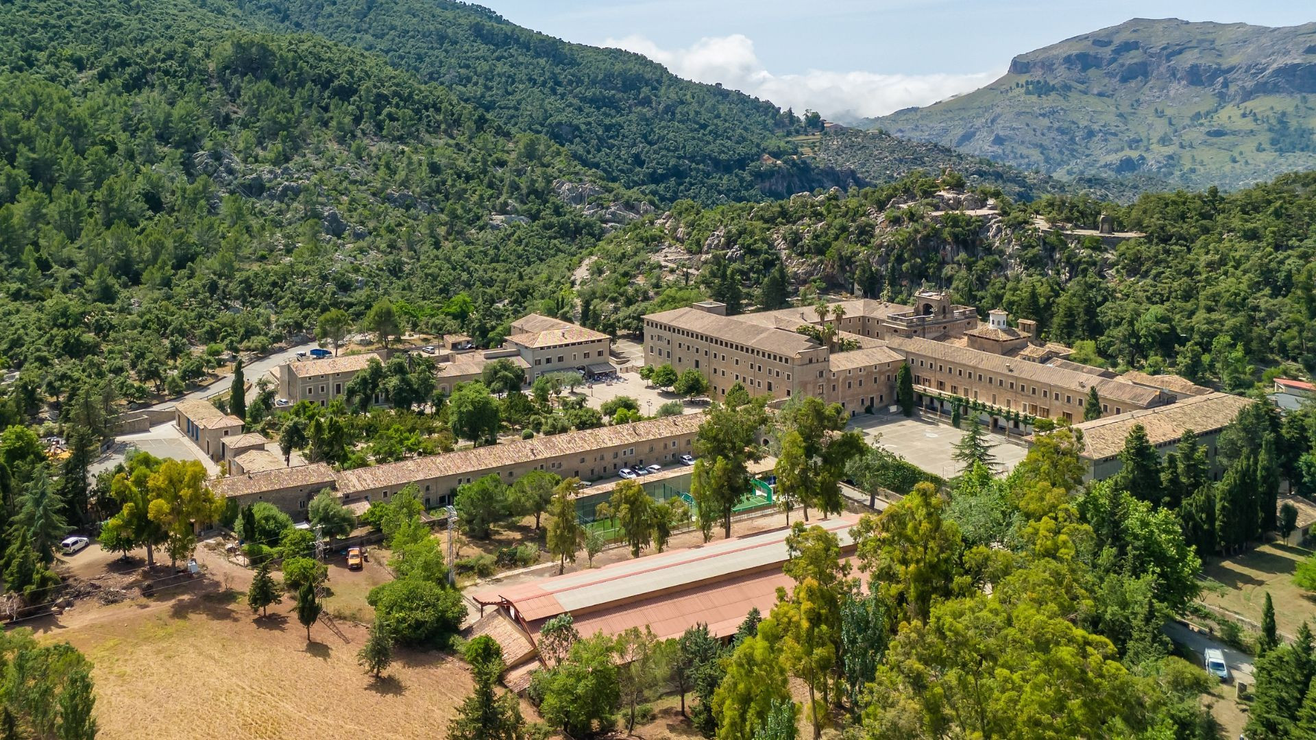 Lluc monastery - Serra de Tramuntana - Mallorca - Spain