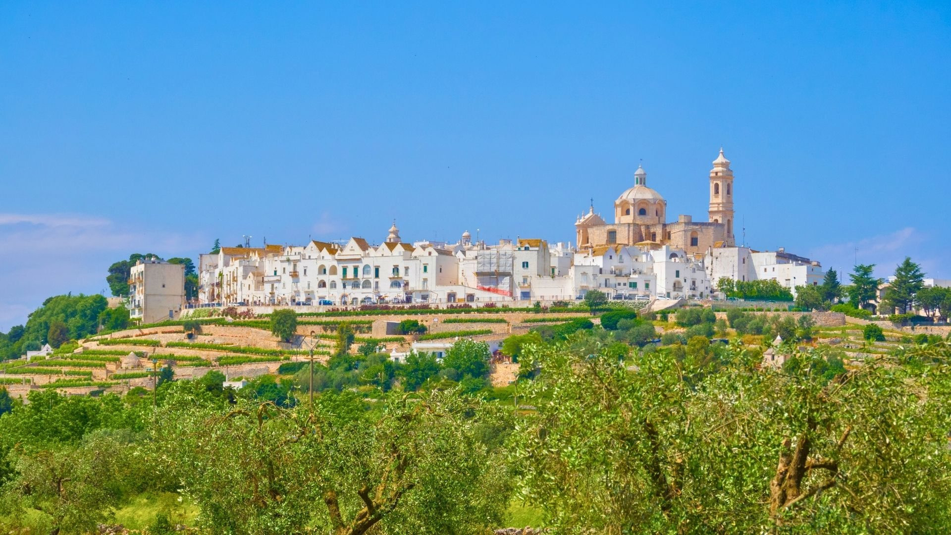 Locorotondo village in Puglia