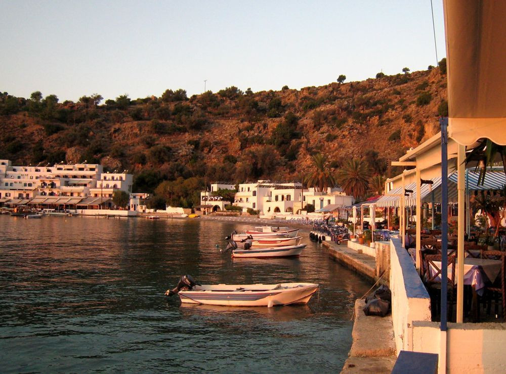Loutro at dawn