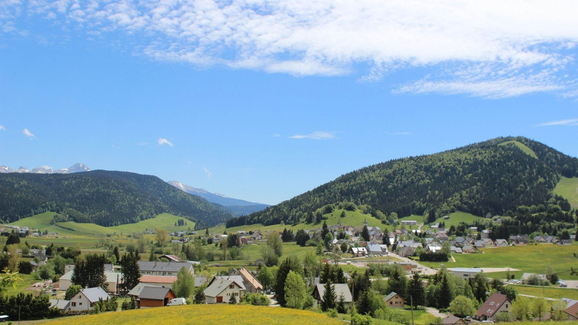 Village and meadows of Méaudre - Autrans-Méaudre - Vercors