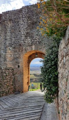 Village médiéval fortifié de Monteriggioni - Toscane - Italie