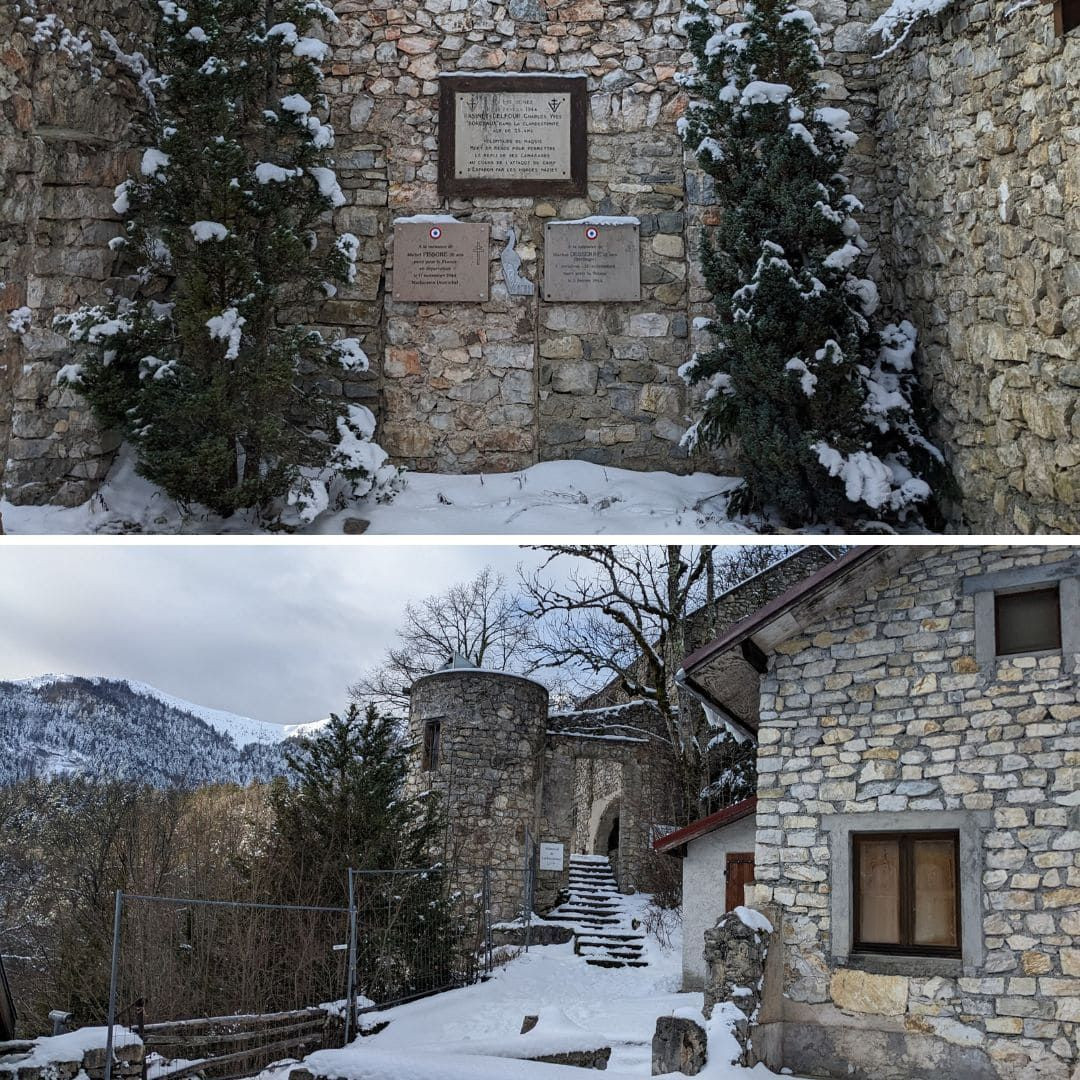 © Adrien Ozanon Memorial and ruins of Esparron Hermitage © Adrien Ozanon