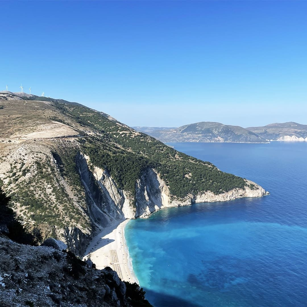Myrtos Beach, Kefalonia © Juliette Vuillecard
