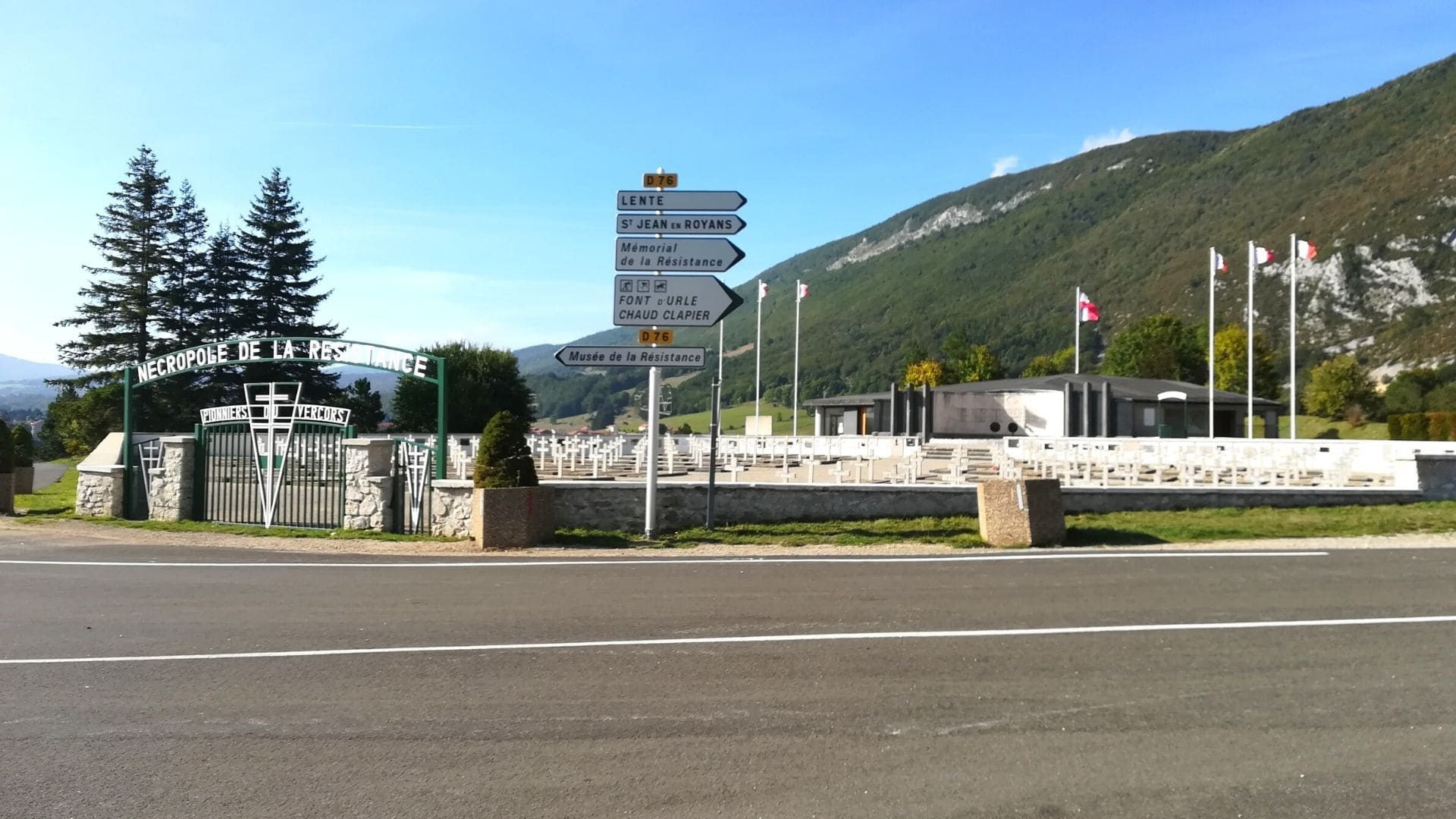 Resistance cemetery - Vassieux-en-Vercors - Drôme