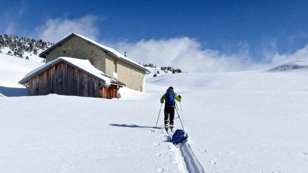 Ski de randonnée nordique sur la trace des Escartons - Hautes-Alpes - France