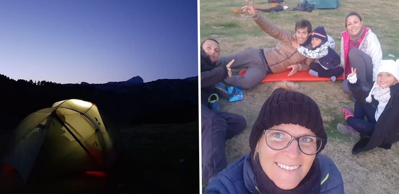 © Maud Rouby Our group and its campsite ©️ Maud Rouby