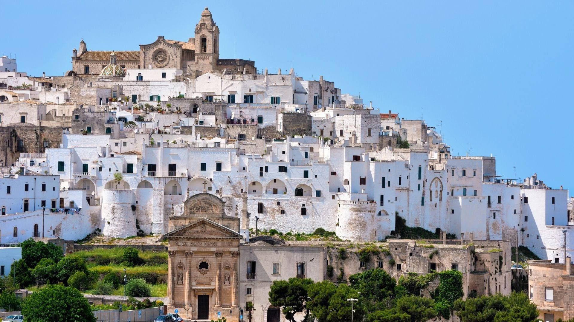 Ostuni village in Puglia