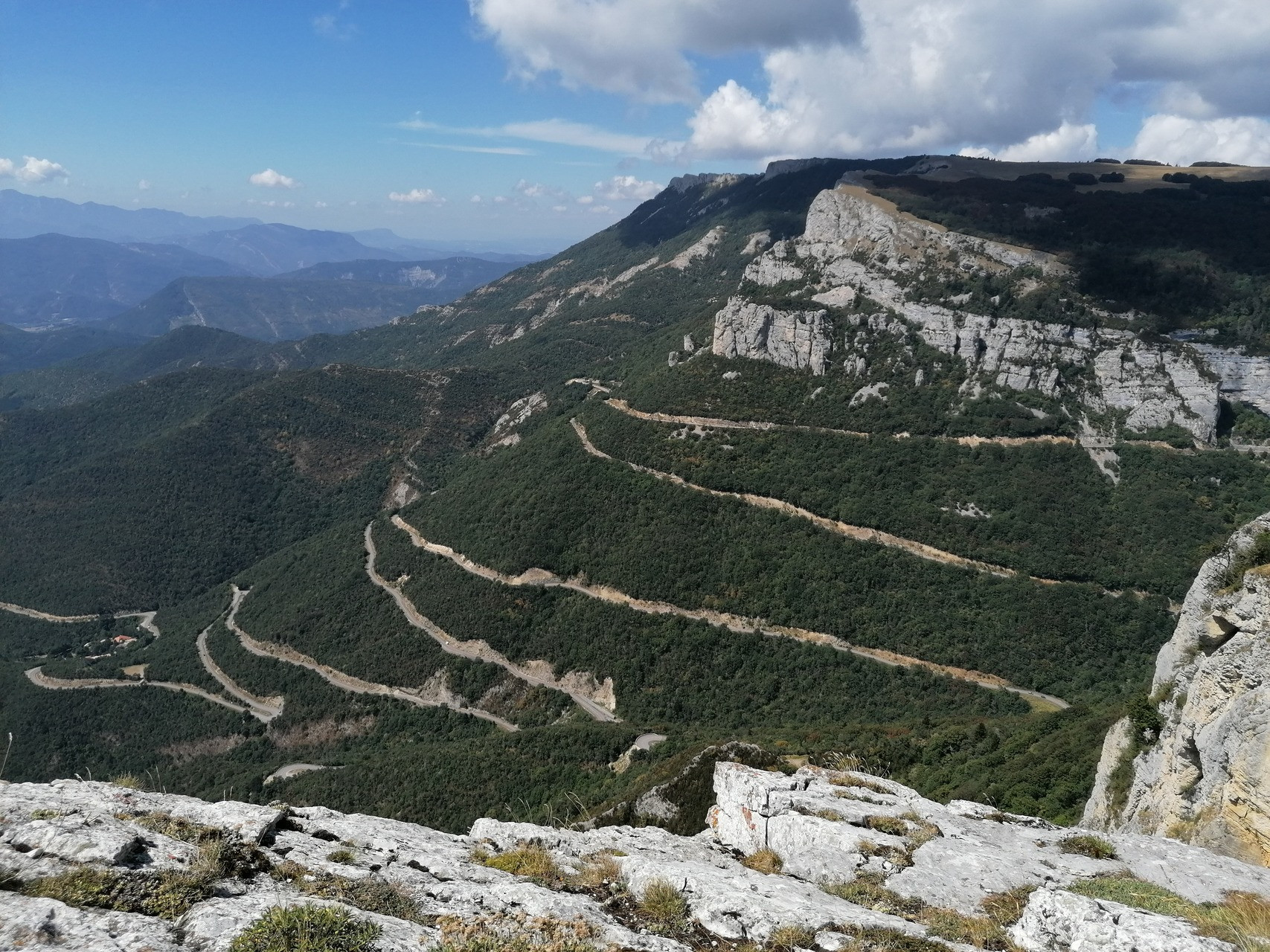 Views towards the Diois - Col de Rousset - Vercors