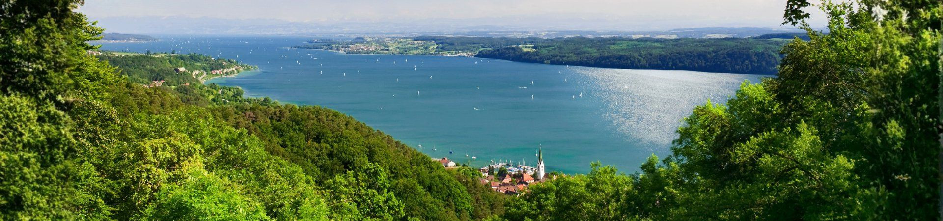 Organized cycling tours at Lake Constance