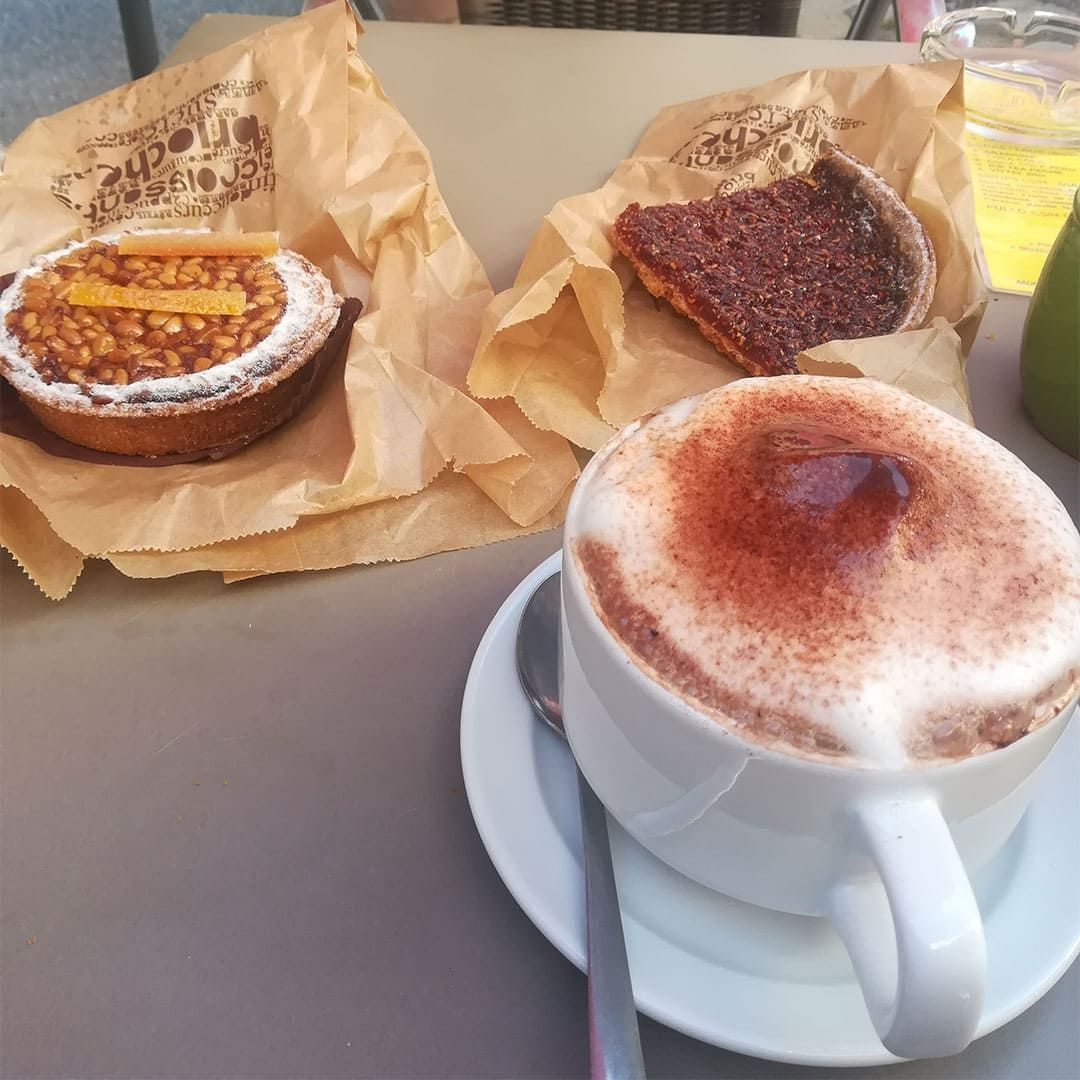 A delicious breakfast in La Motte-Chalancon