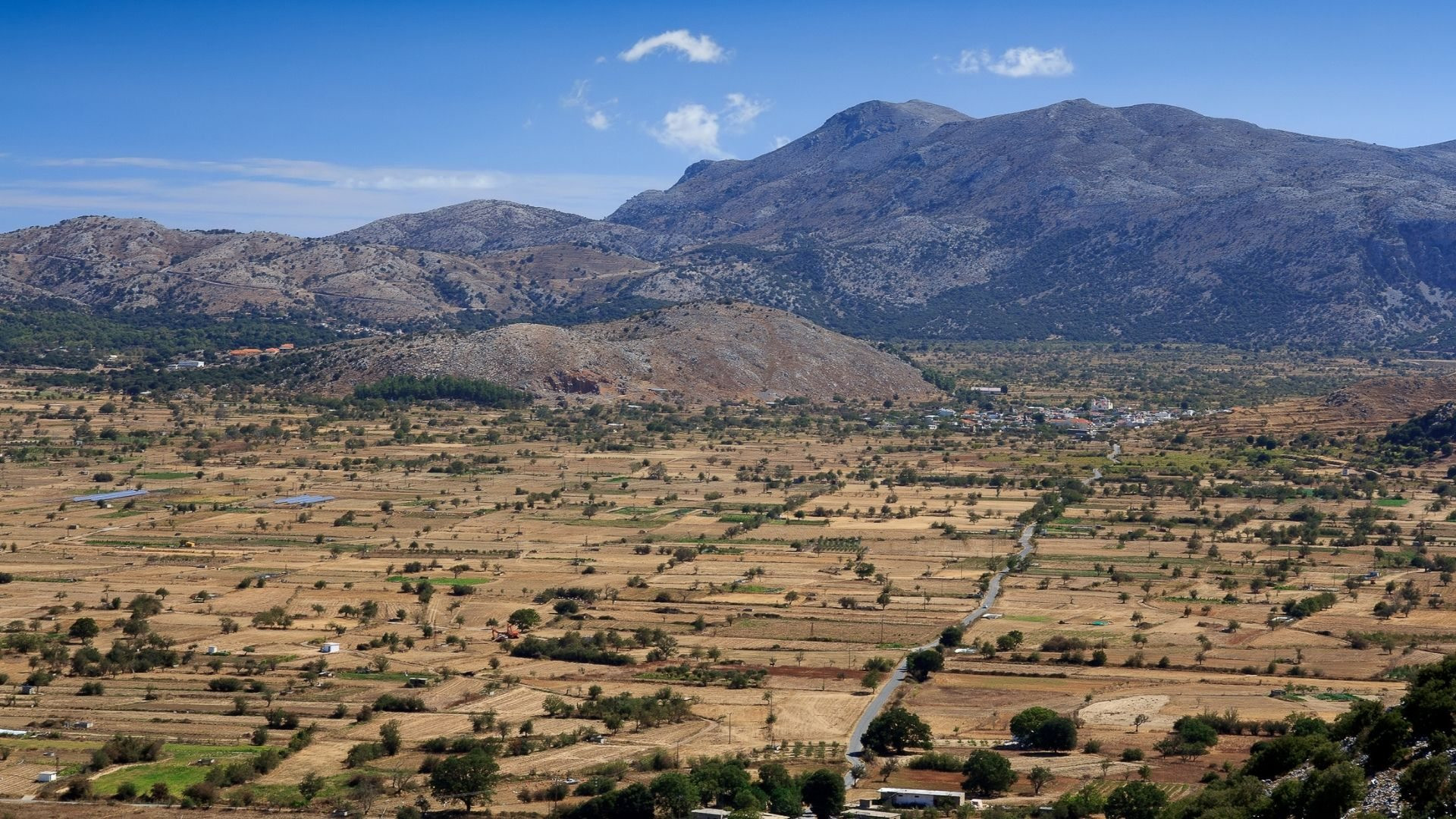 most beautiful landscapes of Crete Lassithi plateau