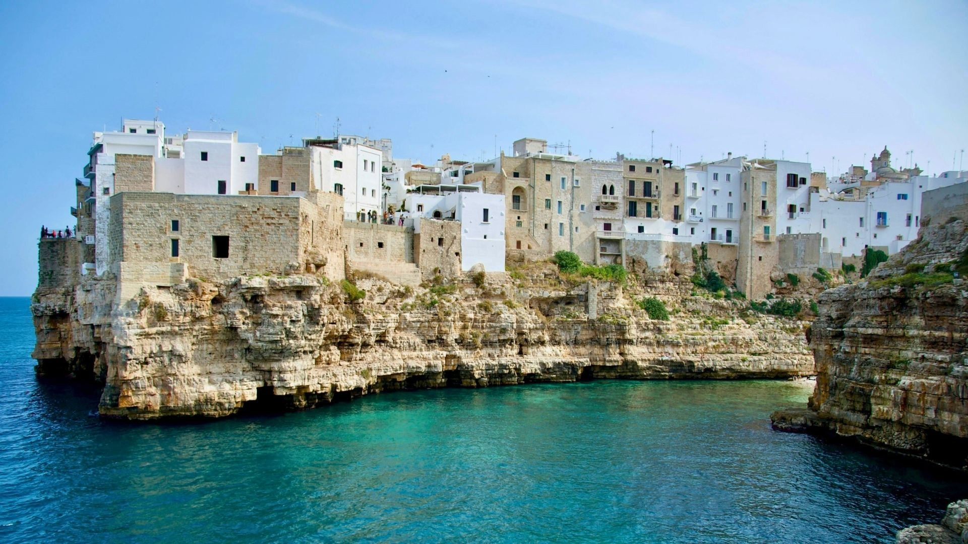 Polignano a Mare village in Puglia