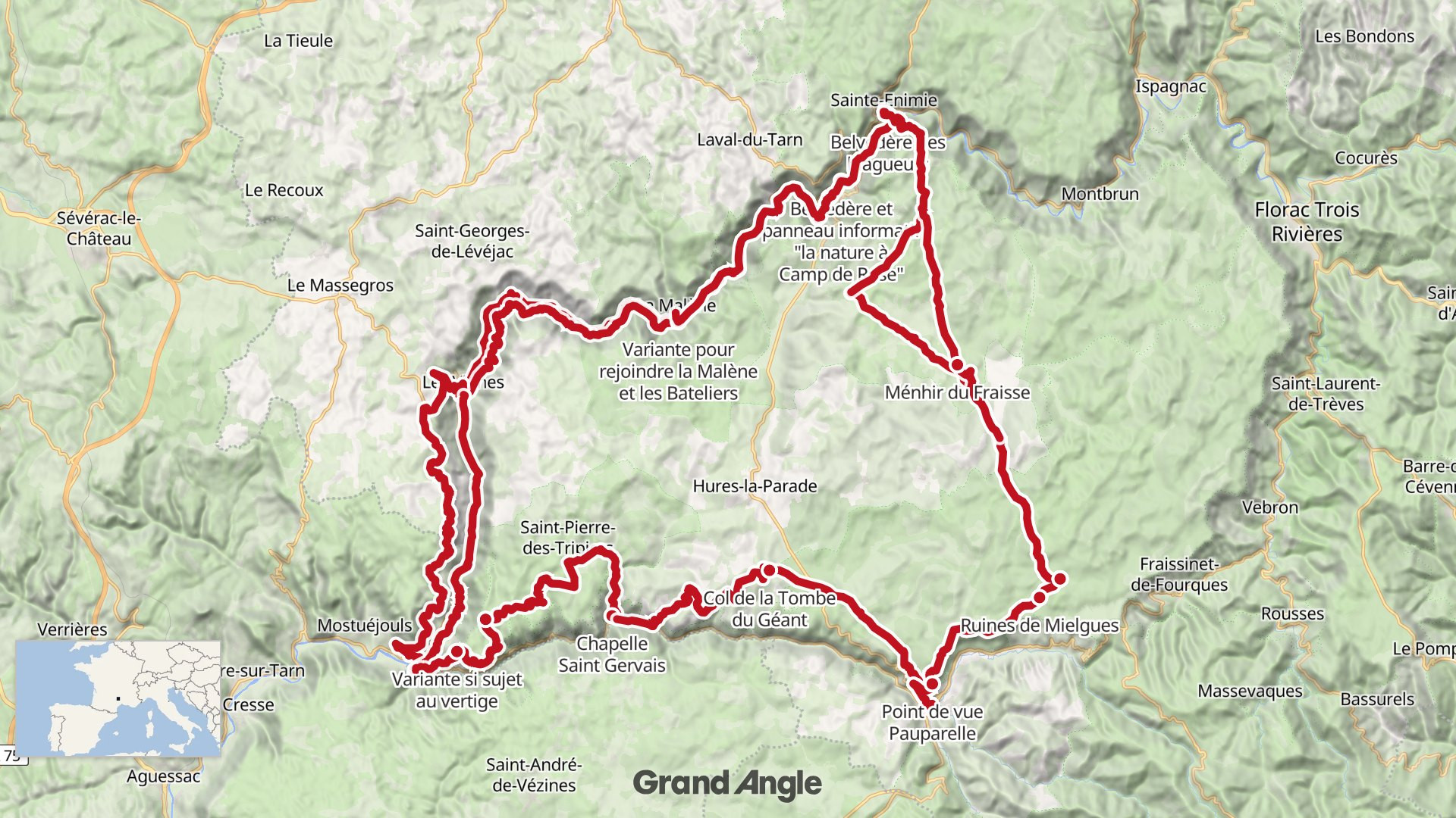 Show the interactive map