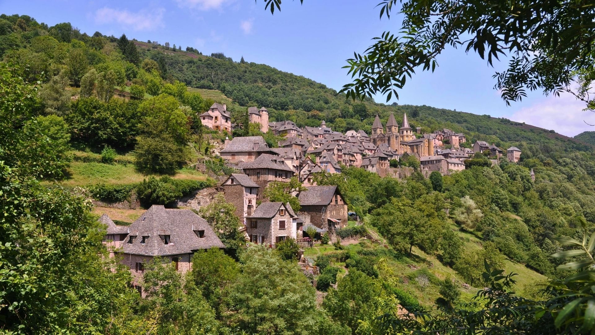 why walk Camino de Santiago Conques village