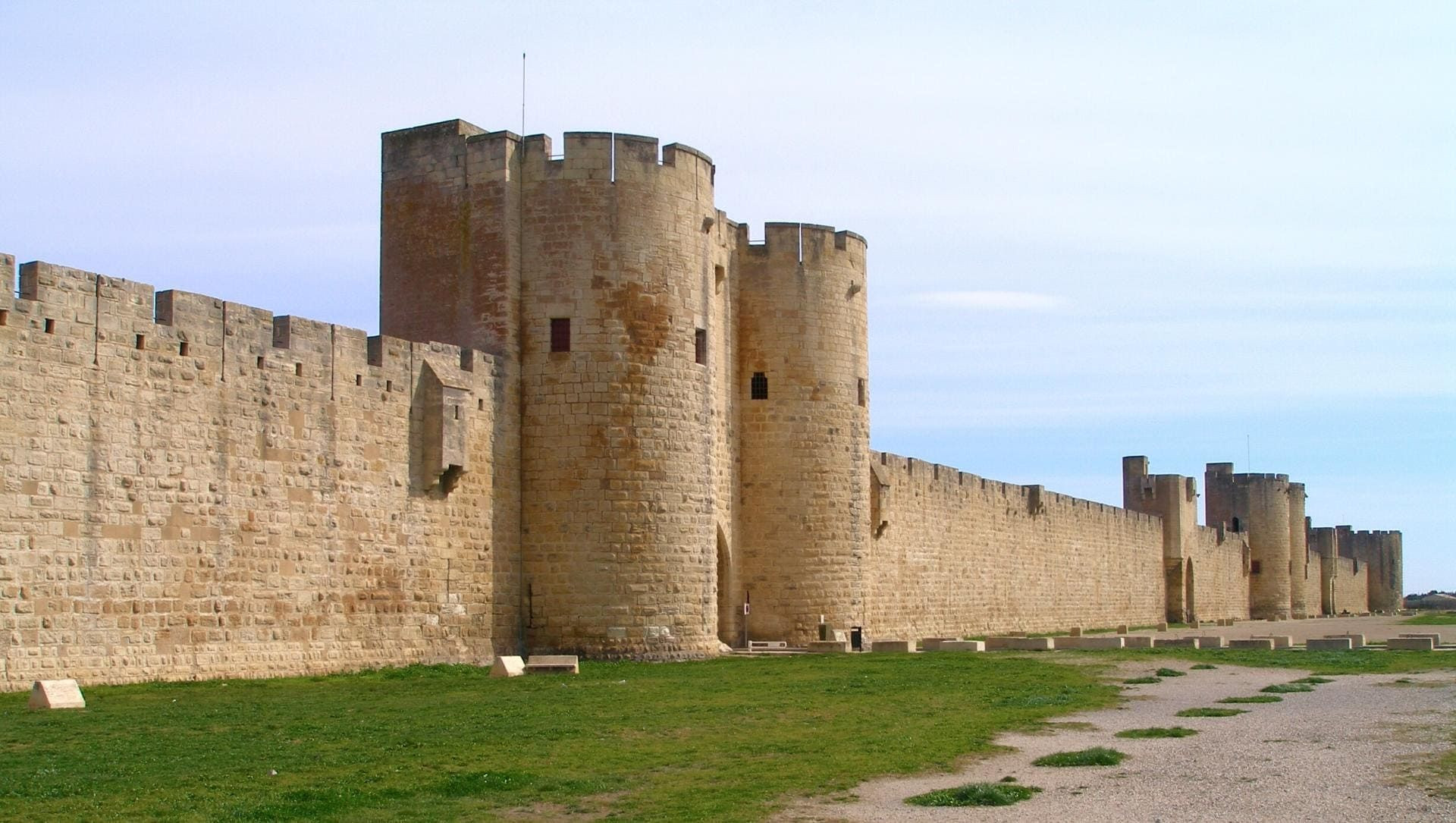 Ramparts of Aigues-Mortes - Camargue - France