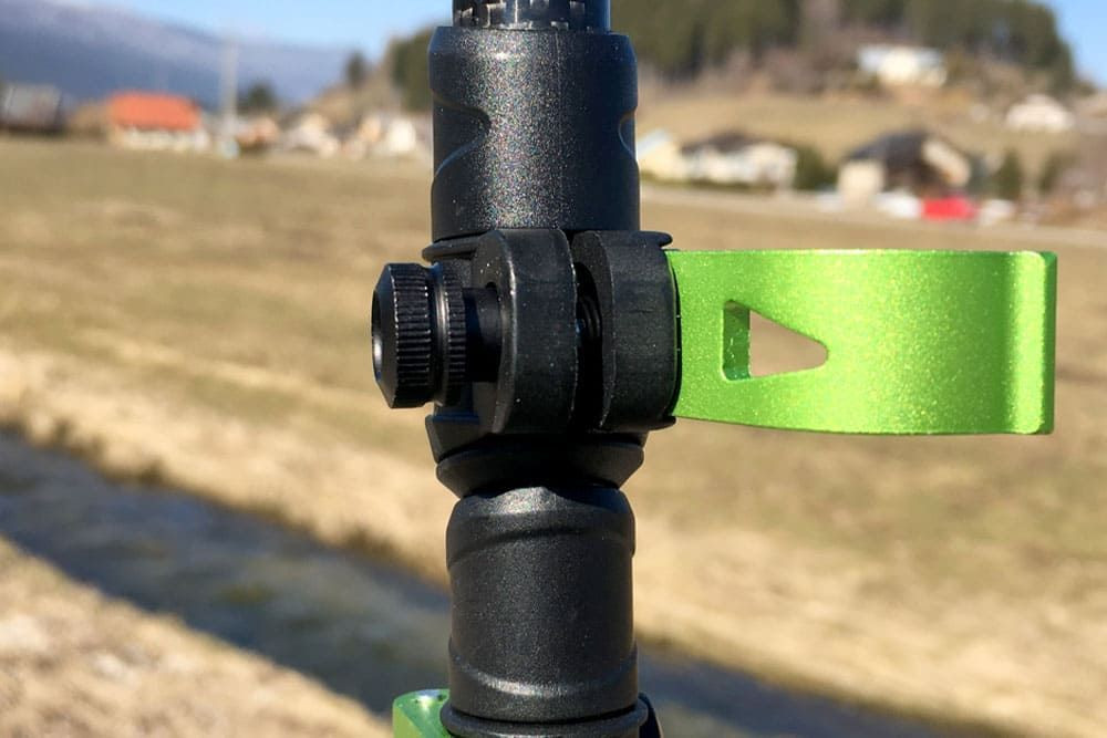 Adjustable clip on trekking poles