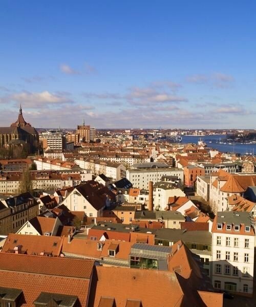 Old town of Rostock - Germany