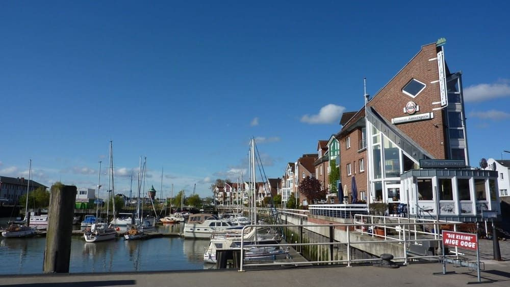 Sailboats moored in the marina - Cuxhaven - Germany