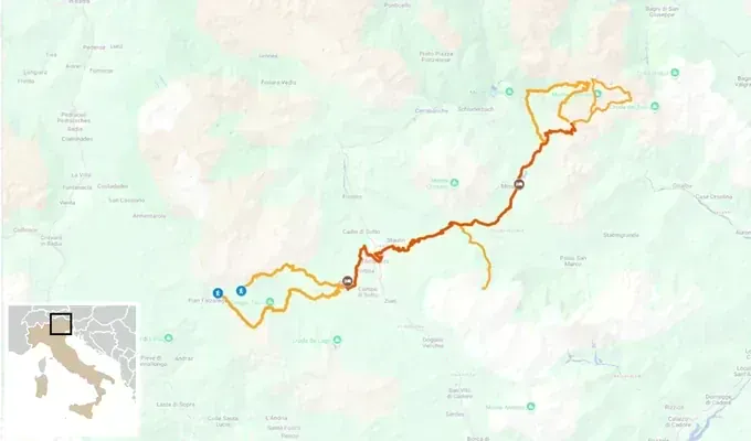Dolomites Self Guided Hiking Discover Amazing Mountains around Cortina ITALP1001