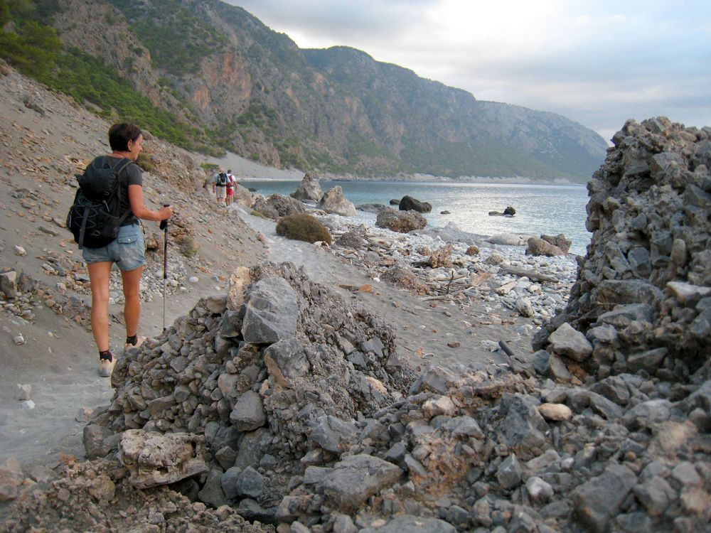 Between Agia Roumeli and Loutro