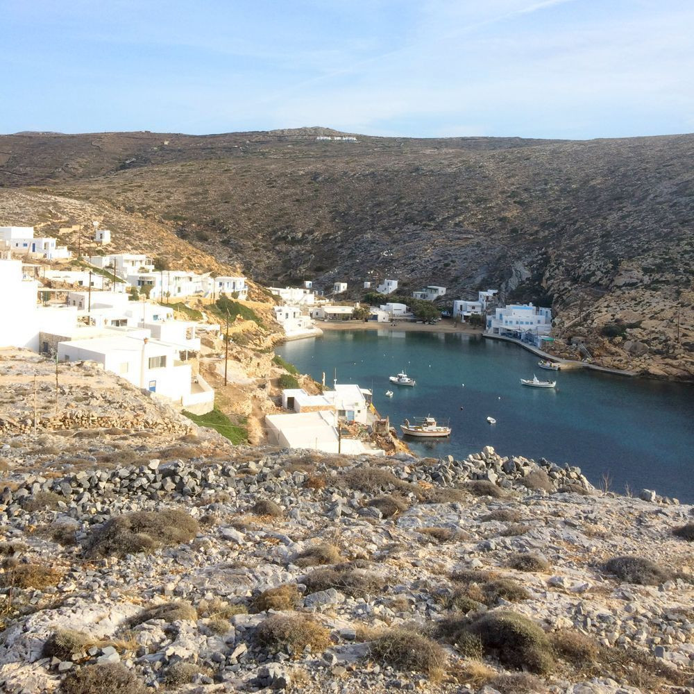 The little bay of Cherronisos, Sifnos