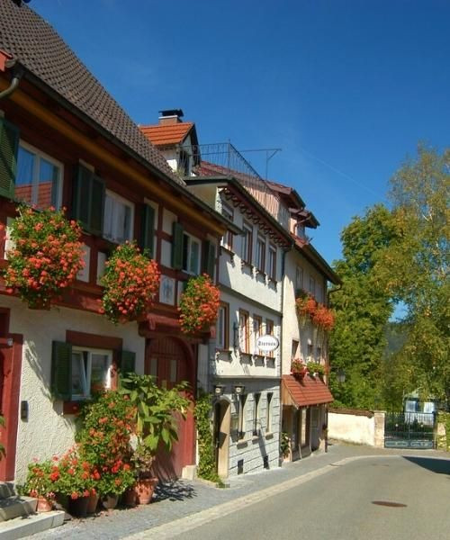 Street in Mühlheim an der Donau - Baden-Württemberg - Germany