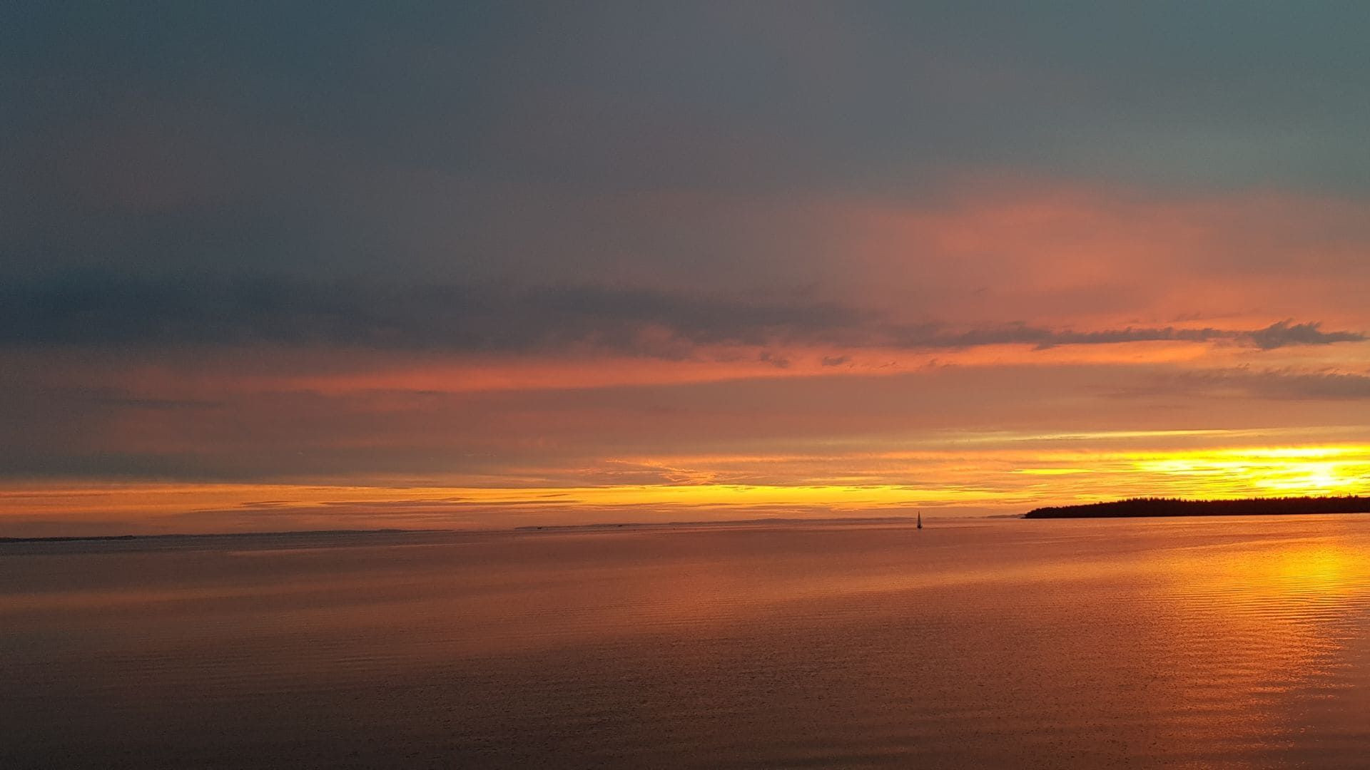 Sunrise over the Baltic - Greifswald - Germany