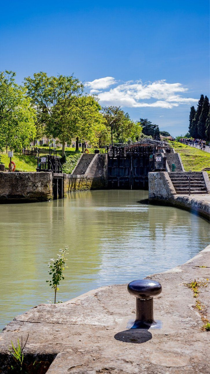 The 7 locks of Fonseranes - France