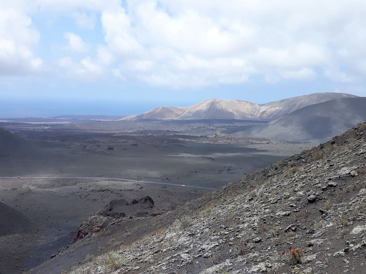 A typical Lanzarote landscape