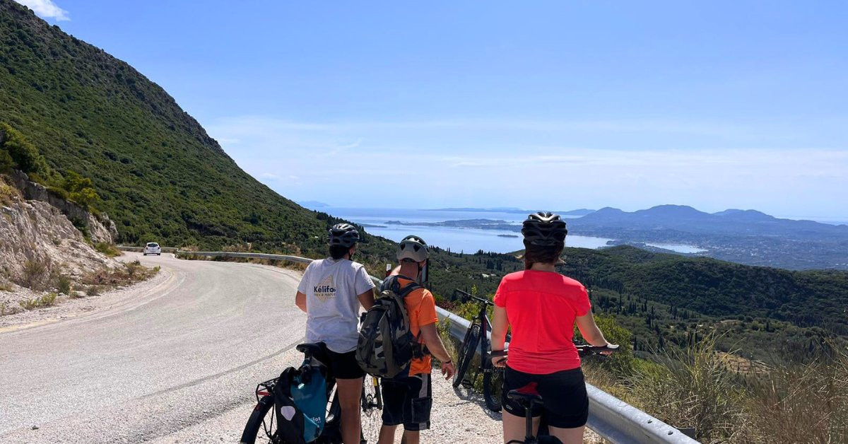 Cycling on Corfu