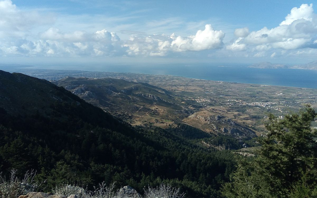 Hiking on Mount Dikaios, Kos