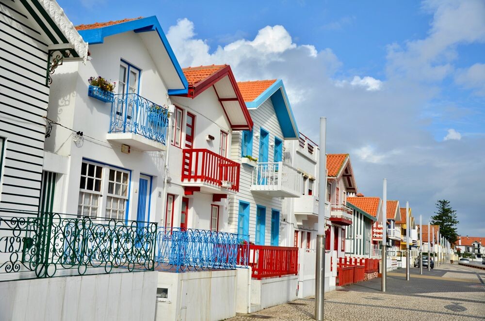 Fishing village of Costa Nova