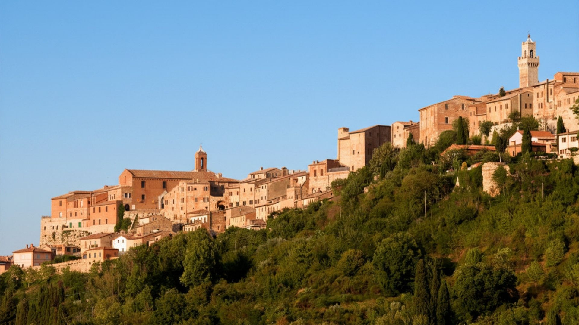 Tuscan village surrounded by nature and heritage