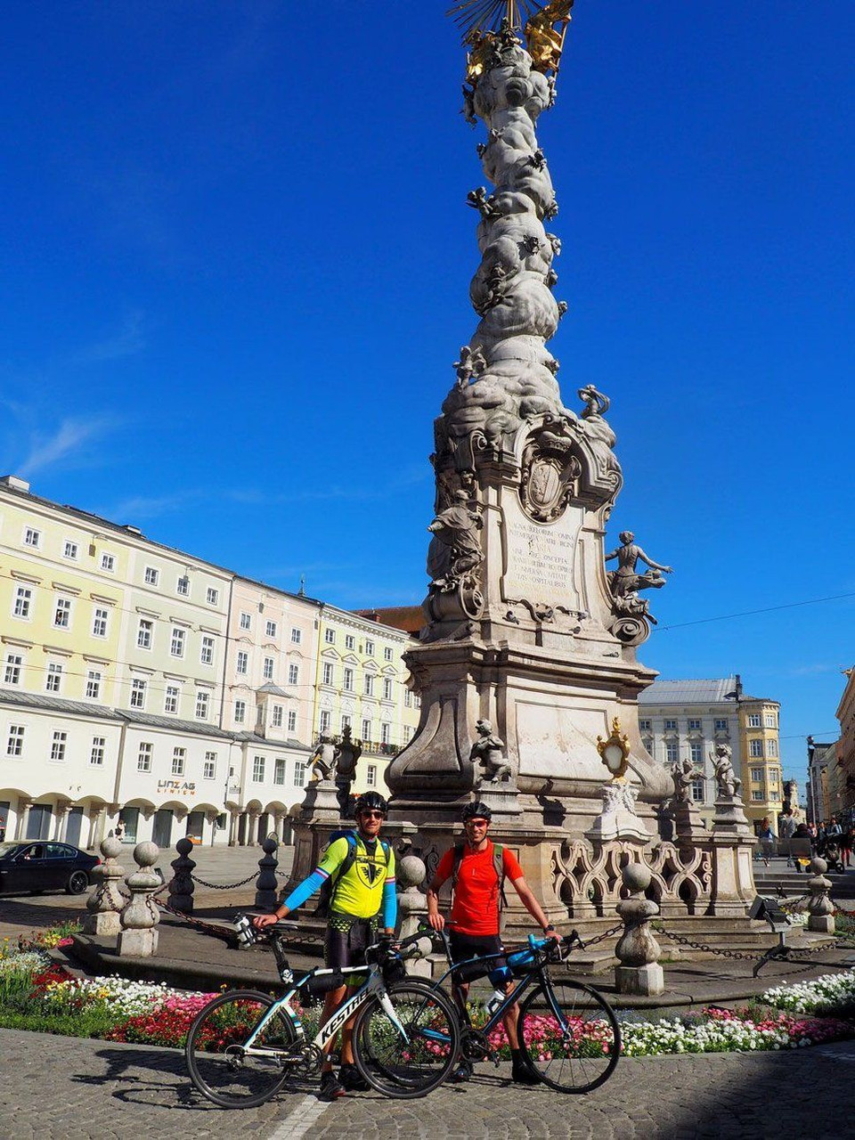 Visit to Linz by bike
