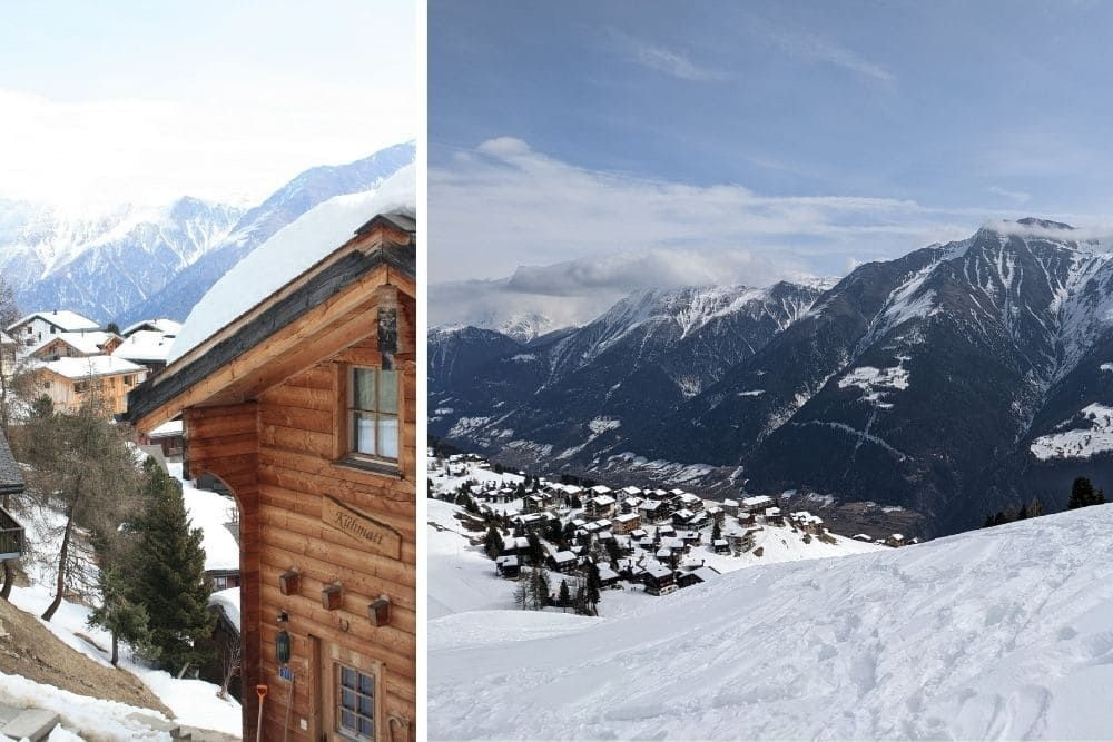 View of Riederalp