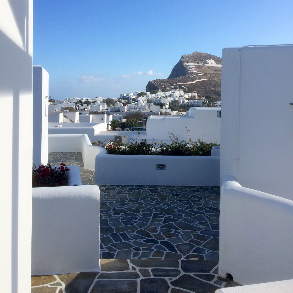 The village of Hora, Folegandros